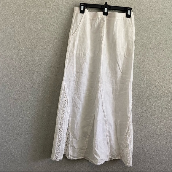 XCVI Dresses & Skirts - XCVI Kendall Linen Maxi Skirt Size Small NWT
